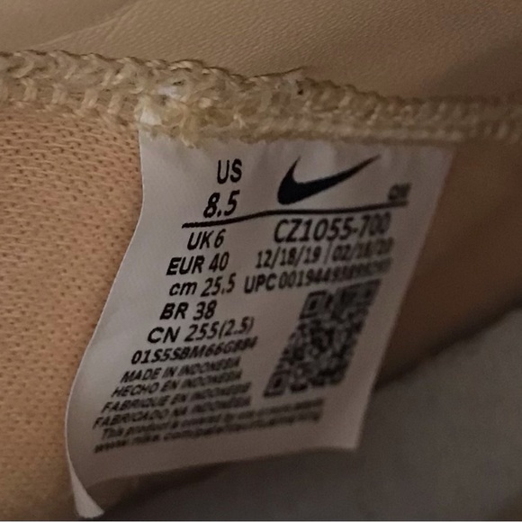 Nike Blazer Mid '77 Vintage Butter Canvas White CZ1055-700 - Picture 10 of 10